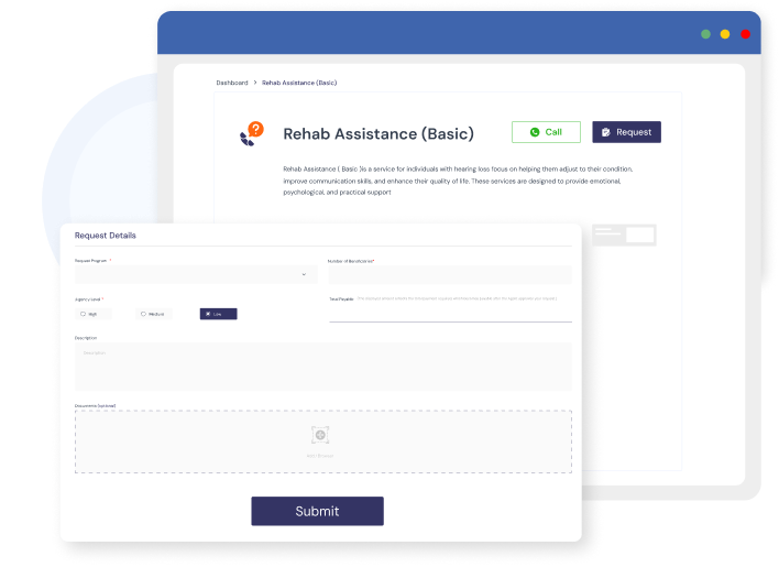 Submit a request digitally — request form