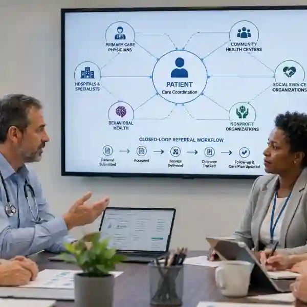 multi-network-referral-management
