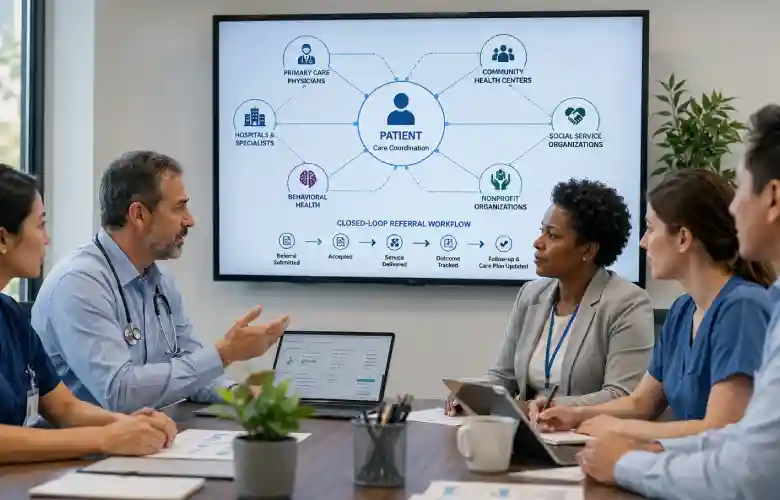 Multi-Network Referral Management
